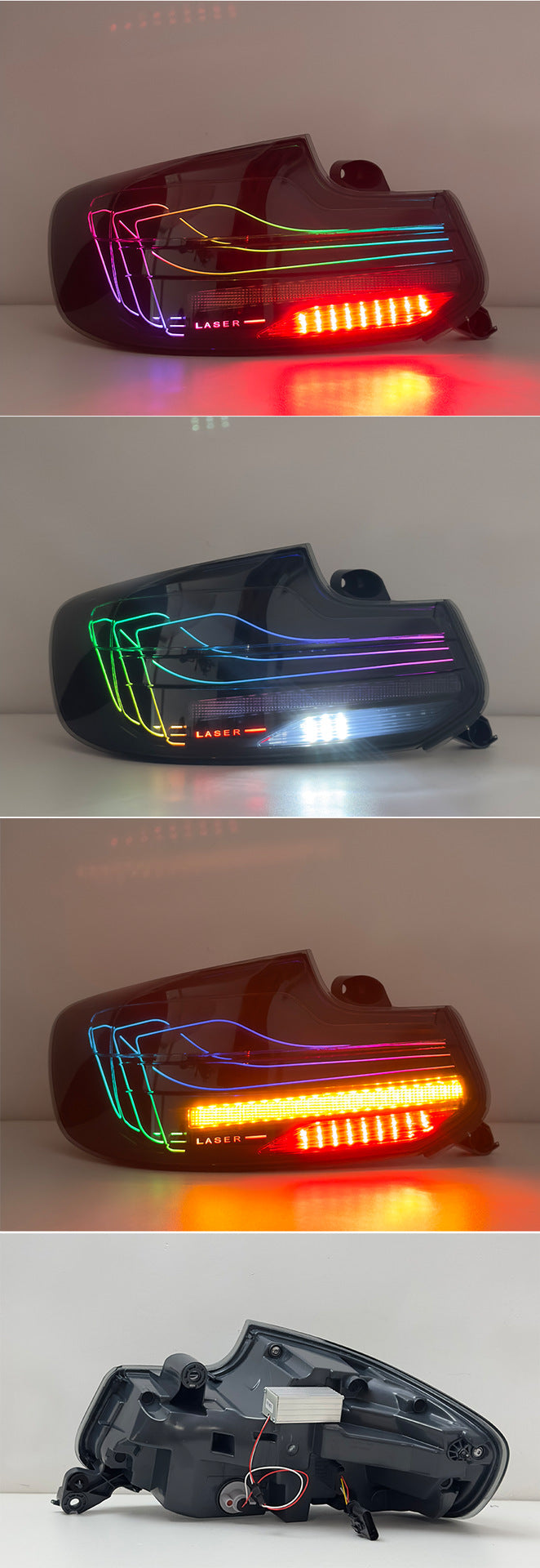 F22/F23/F87 Wire Style RGB Tail lights