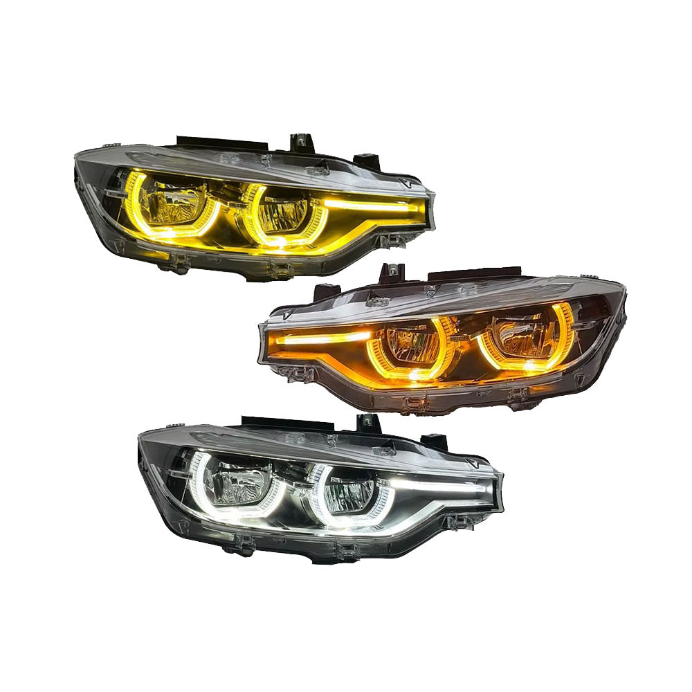 F30 3 Series Tri Colour Icons (White/Amber/Yellow)