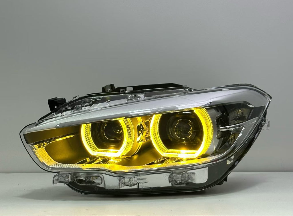 F20 1 series Duel Colour Headlights (White/Yellow)