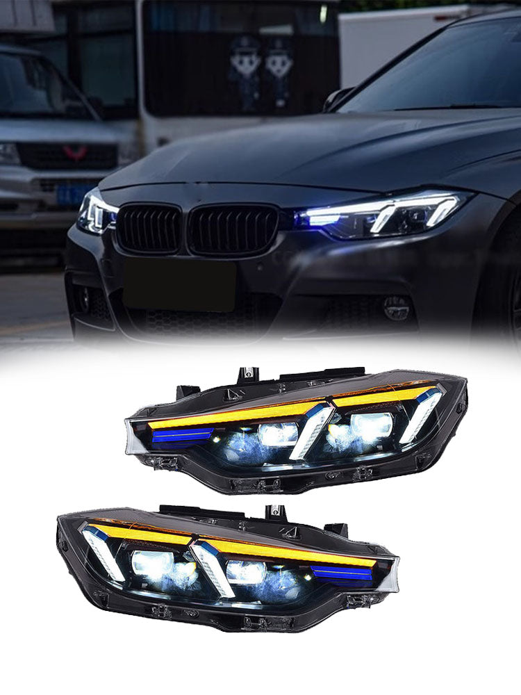 F30 3 Series Inverted L Style Headlights