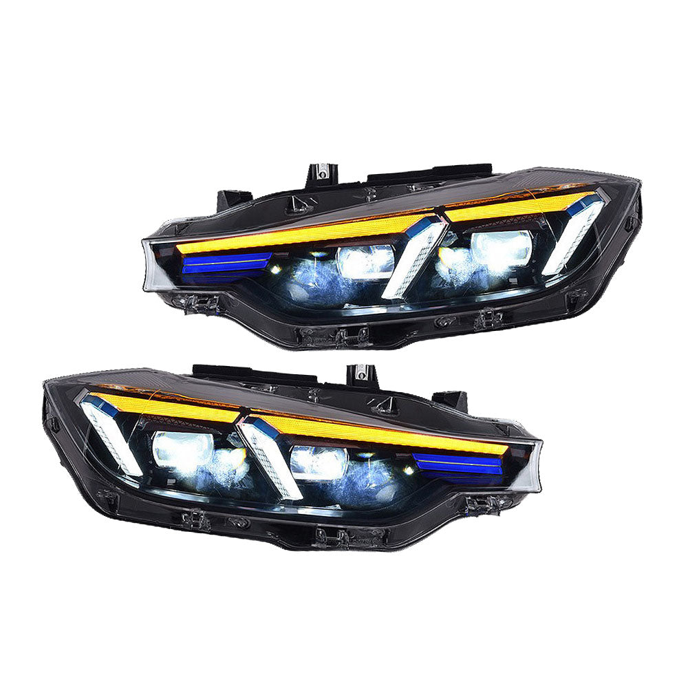 F30 3 Series Inverted L Style Headlights