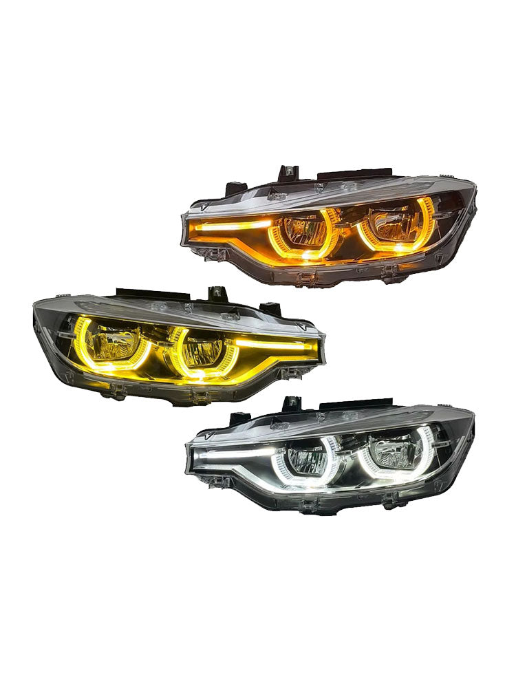 F30 3 Series Tri Colour Icons (White/Amber/Yellow)