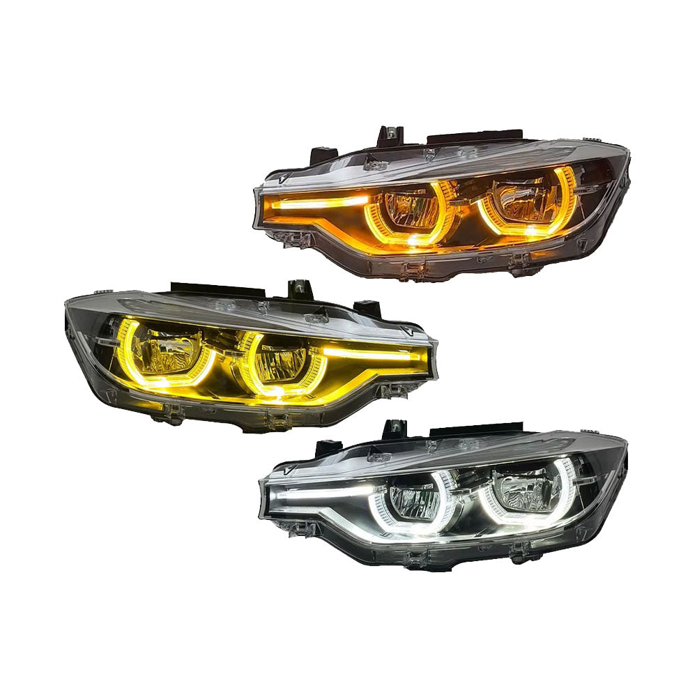 F30 3 Series Tri Colour Icons (White/Amber/Yellow)