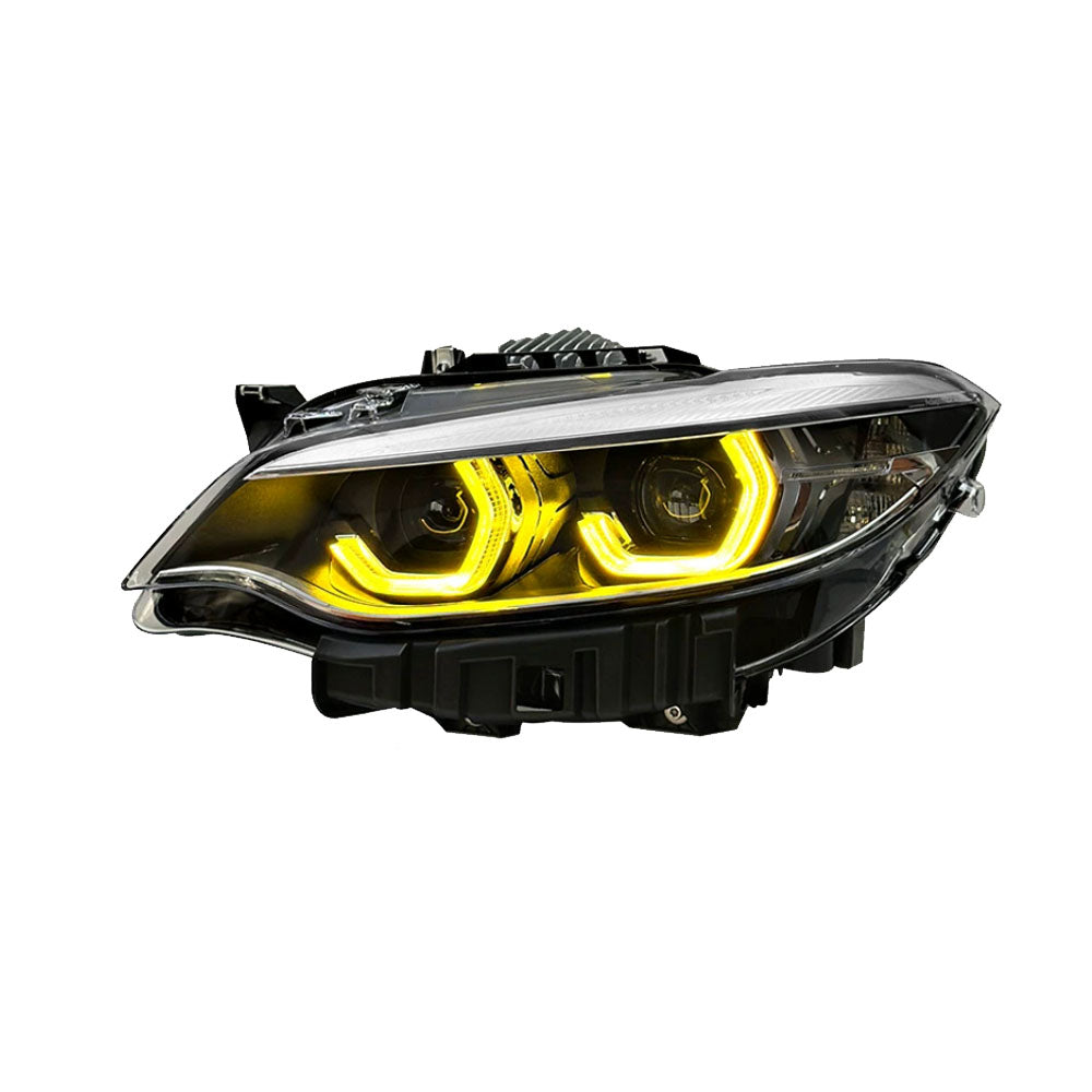 F22/F23/F87 2 Series/M2 Duel Colour Icons (White/Yellow)