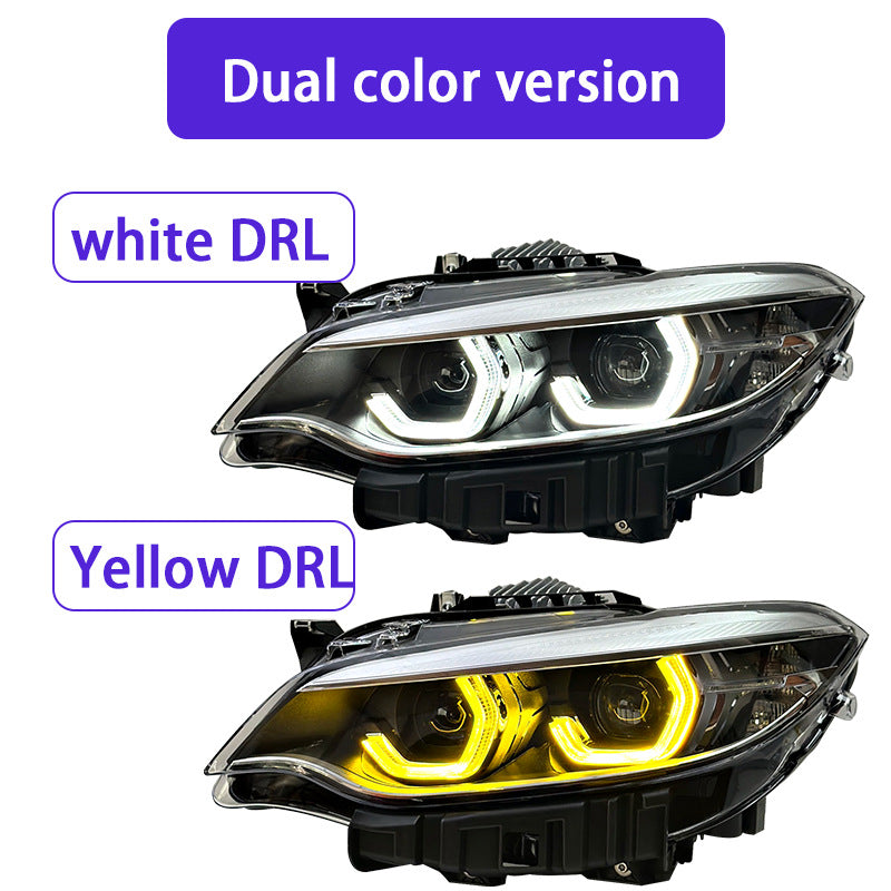 F22/F23/F87 2 Series/M2 Duel Colour Icons (White/Yellow)